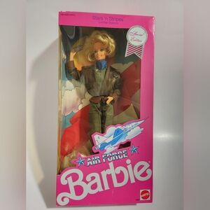 1990 Air Force Barbie Stars n Stripes (Vintage Military Doll) 123